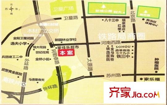 德海公寓交通圖
