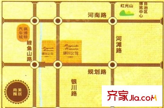 美術(shù)館二期區(qū)位圖