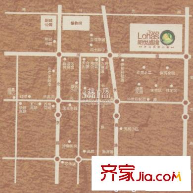 朗悅盛境交通圖 2