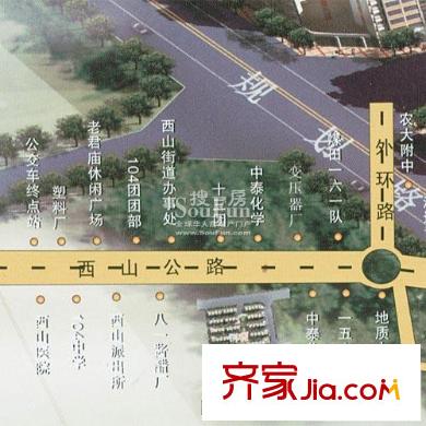 潤和居交通圖