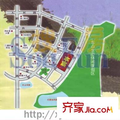 和順花園交通圖 
