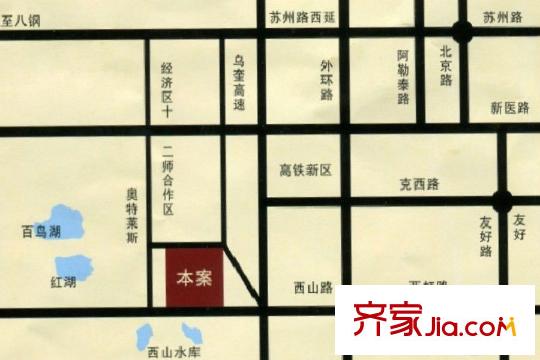 力鼎新城區(qū)位圖