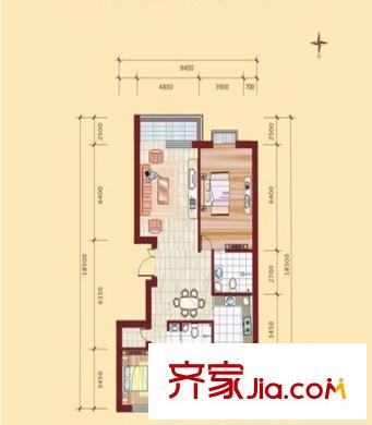 華凌公館9號樓A戶型3室2廳2衛(wèi)177.71平 3室2廳2衛(wèi)1廚