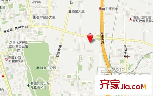 中建紫云閣地圖