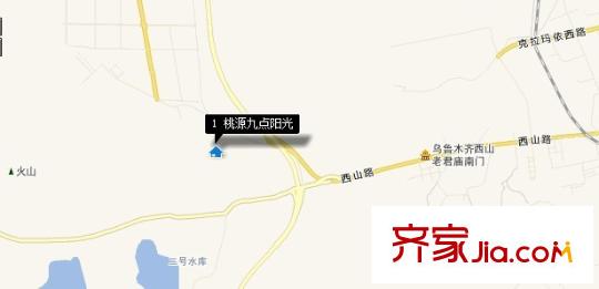 桃源九點(diǎn)陽(yáng)光交通圖