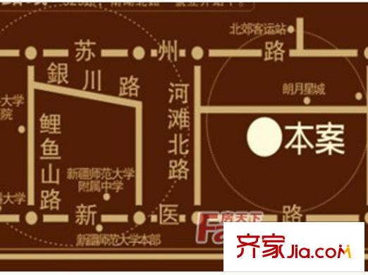 博洋尚品周邊位置圖