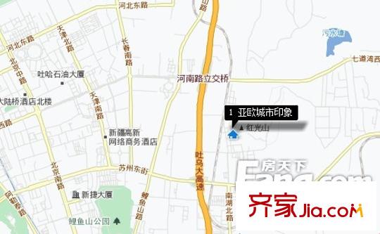 亞歐城市印象交通圖