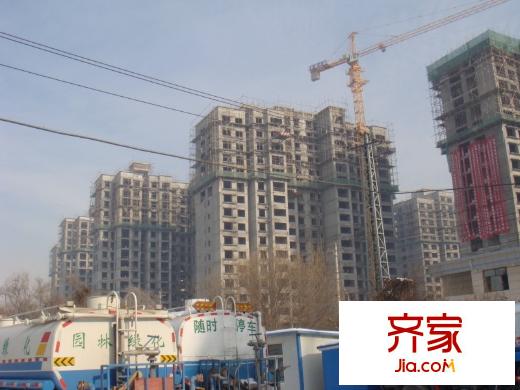 紫煜臻城小區(qū)實景（2012-11-25）