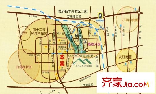 云嶺青城交通圖