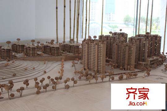 觀山居沙盤圖  2013.8.8