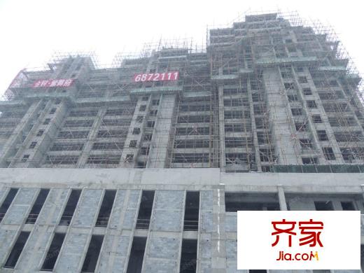 金科紫御府樓棟實(shí)景（2013-12）