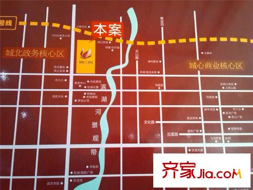 和諧丁香園項(xiàng)目區(qū)位圖