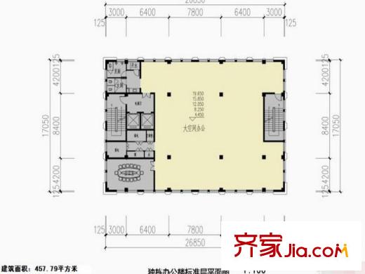 新疆總部基地獨(dú)棟辦公樓457.79平方米 