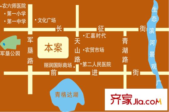 北新?佳境區(qū)位圖