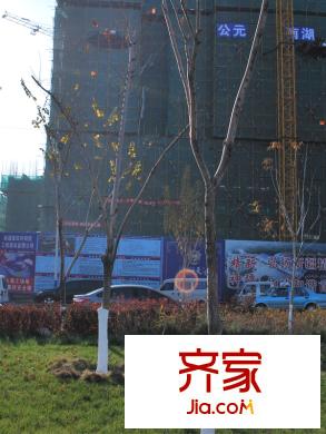 公元南湖二期?天境小區(qū)外部（2013-11-5）