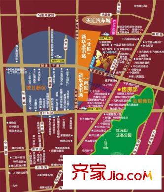 藍(lán)廷花苑生活機(jī)能圖 