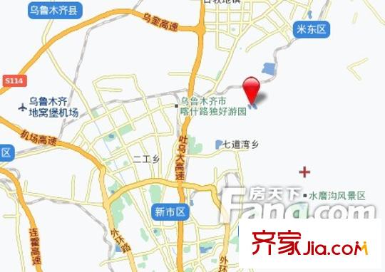 一龍半島方位圖