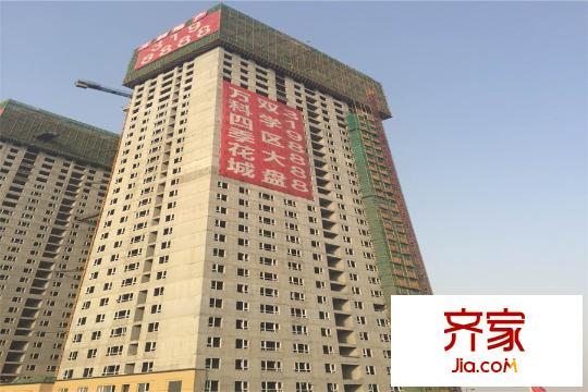 萬科?四季花城樓座施工2015-10-14