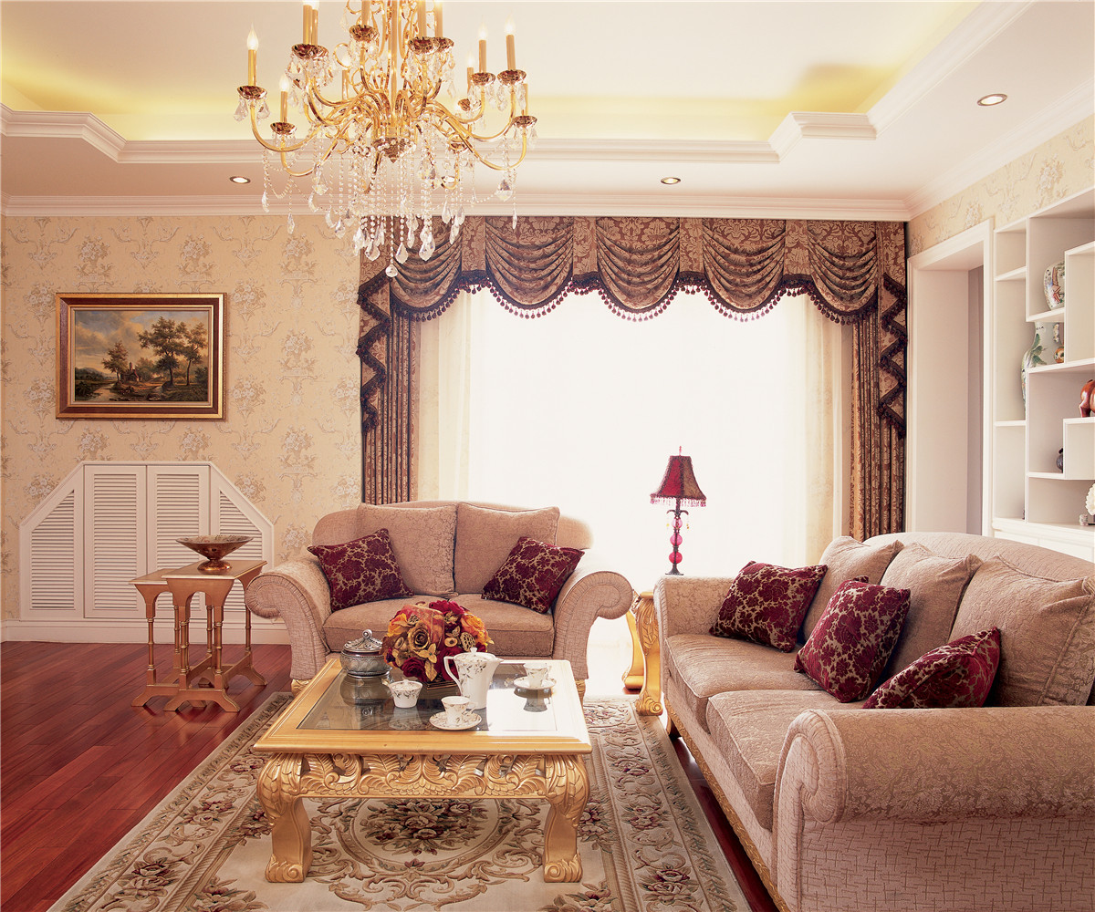欧式风格,别墅装修,豪华型装修,140平米以上装修,四房以上装修,沙发,灰色,客厅
