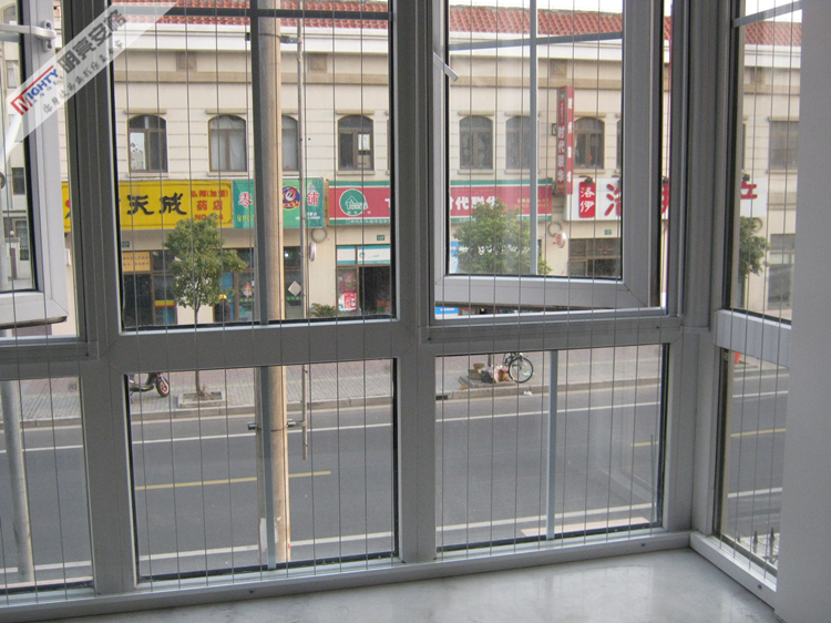 【纳米版】公安部认证智能防盗网,阳台窗上的防盗窗,阳光房