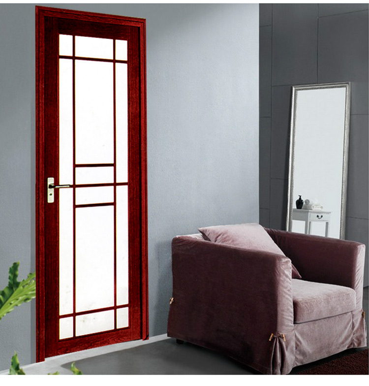 艾克豪思实木实木复合磨砂玻璃浴室门zx-002