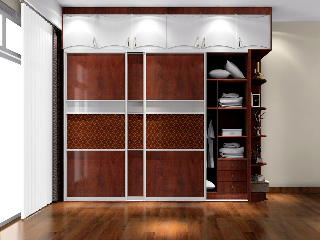 移门衣柜卧房家具效果图制作 免费预约即可获
