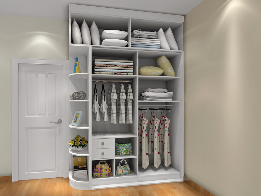 尚品宅配 里昂春天 移门衣柜定做 卧室整体衣柜