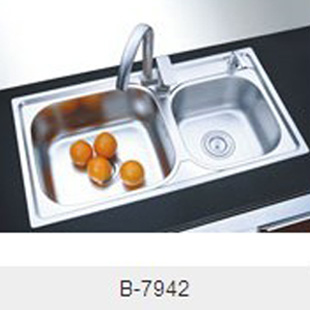 【标图卫浴】不锈钢水槽B-7942,标图卫浴亿加