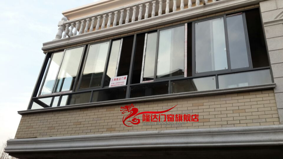 上海封阳台凤铝789型材双层隔音窗