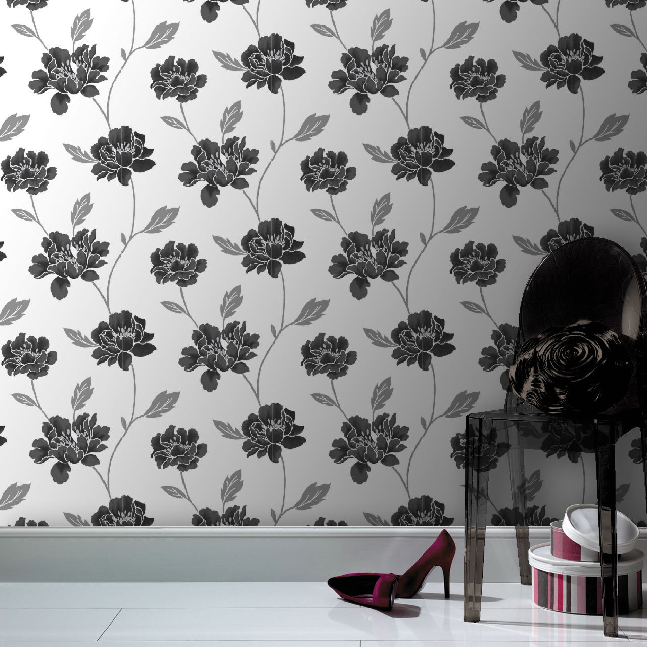英国格兰布朗客厅 卧室 走道适合大面积的壁纸