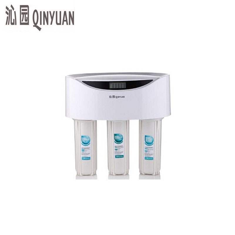 【沁园净水器】自洁型五级超滤净水机直饮机qj-uf-01e| 滤芯自动冲洗
