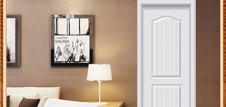 千鼎木门实木复合烤漆门QD026