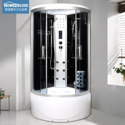 HOMEDELUXE 移门式弧扇型 F901淋浴房
