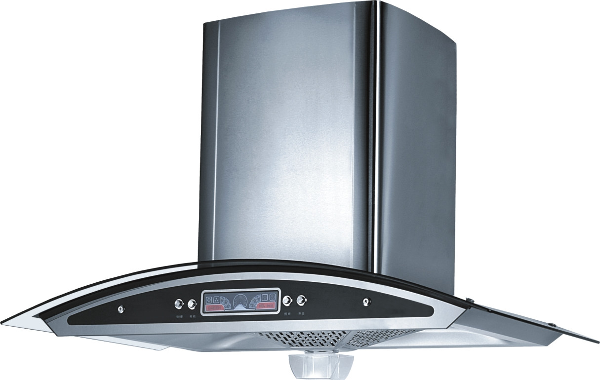 先科 白色51dB(A)钢化玻璃 抽油烟机