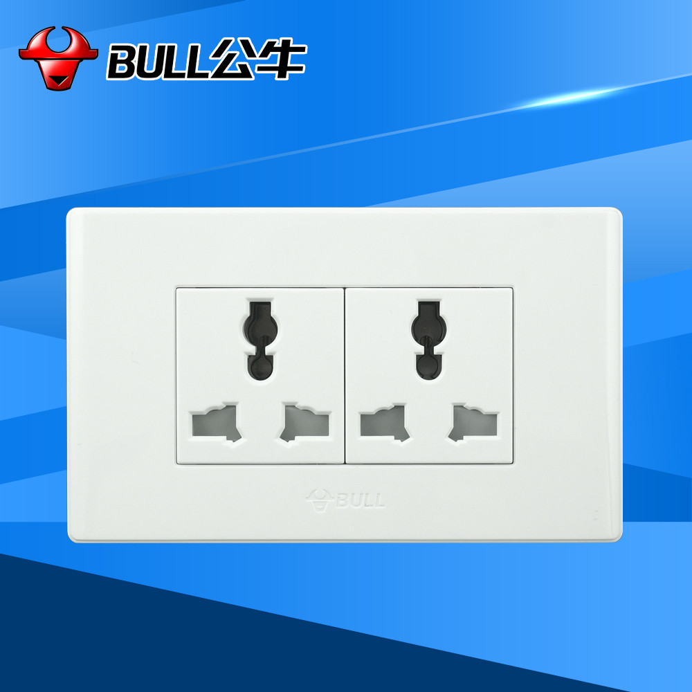 插 型号 g04z233 额定电流 10a 颜色 象牙白 品牌 bull/公牛 插座类型