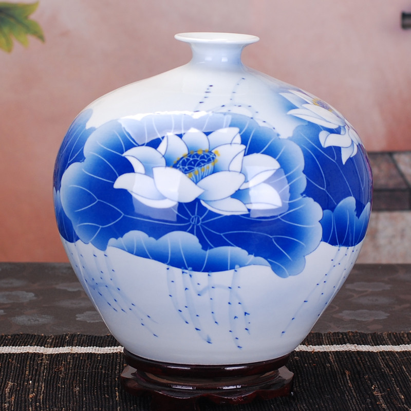 景勤陶瓷台面011花瓶中号简约现代花瓶