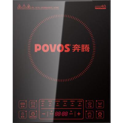 奔腾 触摸式黑色微晶面板Povos/奔腾全国联保二级 CG2195电磁炉