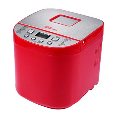飞来德 红色单搅拌叶片塑料保温节能环保和面电热管加热电脑式 面包机