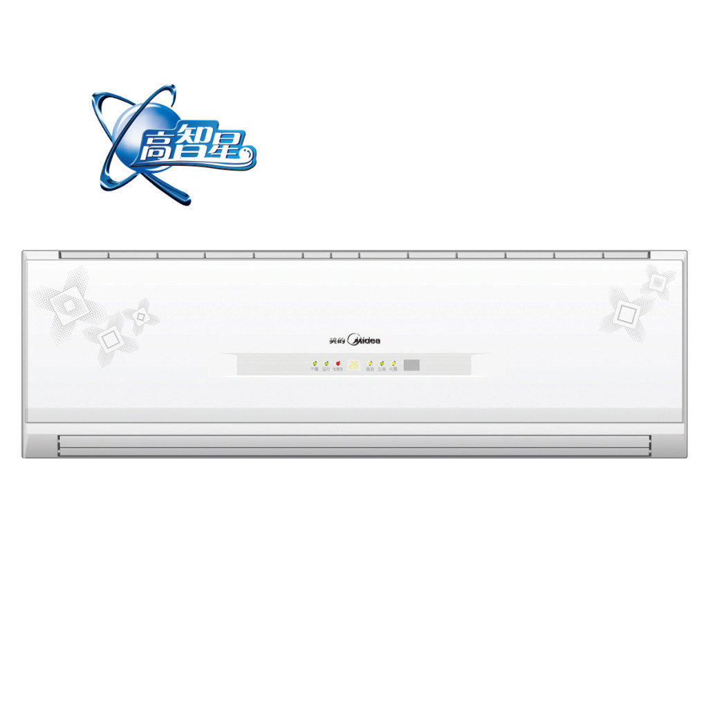 美的 白色冷暖三级壁挂式空调49db1匹 空调
