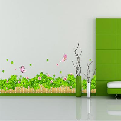 Deezu 平面M-7005墙贴植物花卉 墙贴