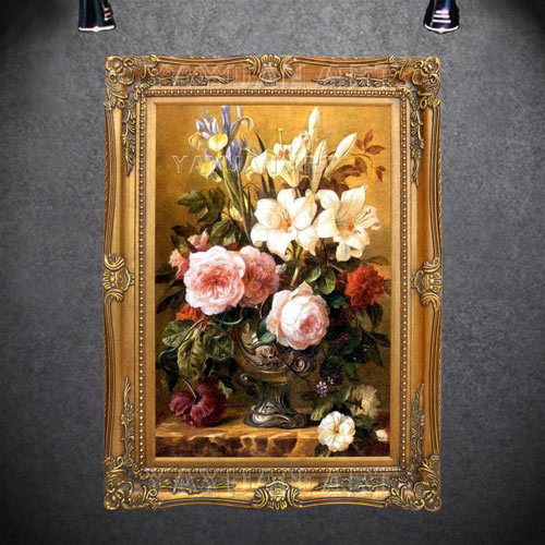 源美佳 平面无框有框单幅植物花卉手绘 GF88油画
