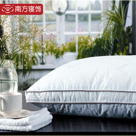 南方寝饰 薄款/个厚款/个斜纹布棉布纤维枕长方形 枕头