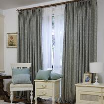 挂钩式打孔式布装饰+半遮光棉植物花卉田园 窗帘
