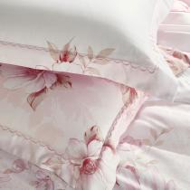 天丝优等品植物花卉床单式公主风 床品件套四件套