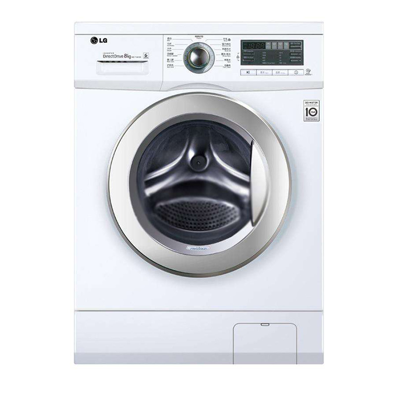 乐金电子 全自动滚筒WD-T12410D洗衣机不锈钢内筒 洗衣机