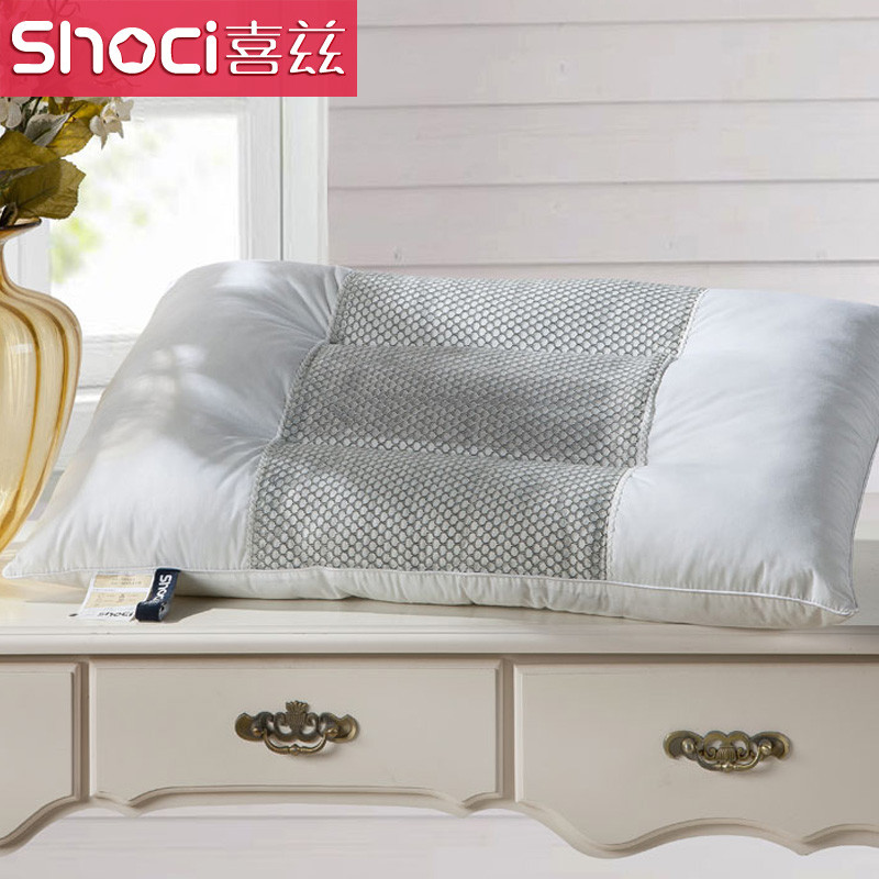 喜兹 棉布纤维枕长方形 XZ1302016枕头