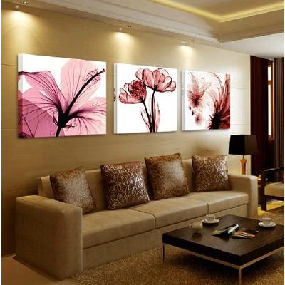 莫涵 手绘edc007油画立体无框组合植物花卉 油画