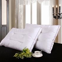 白色贡缎一等品棉布记忆棉长方形 枕头