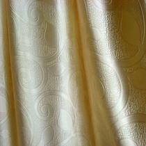 布装饰+全遮光平帷涤纶植物花卉几何图案普通打褶打孔帘简约现代 窗帘