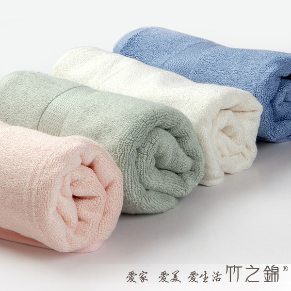 竹之锦 竹纤维面巾百搭型 毛巾